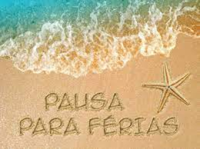 Estamos de Férias até 28 de Agosto