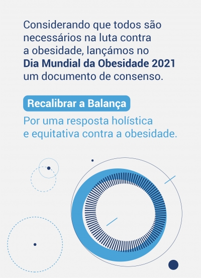 Dia Mundial da Obesidade,  Call to Action - Recalibrar a Balança